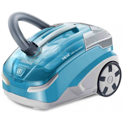 Thomas 786522 Aqua+ Anti Allergy Aspirateur sans Sac Bleu Turquoise/Gris Clair 48,6 x 3...