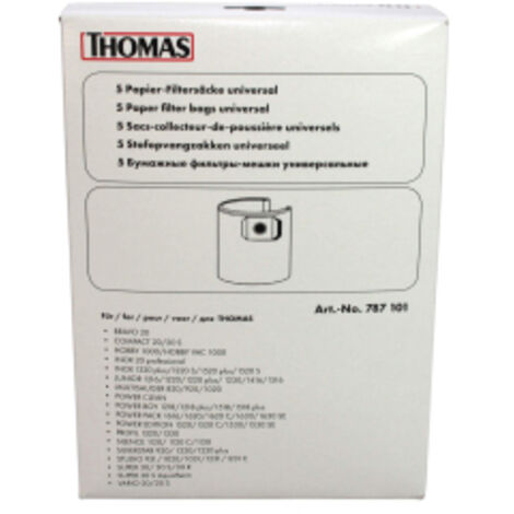 THOMAS 787101 Filter Bag 201 (VE5)