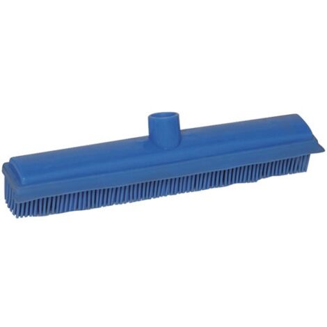 THOMAS - Balai coiffeur caoutchouc + lame racloir