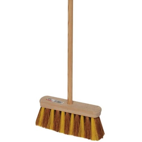 Thomas Balai écologique zébré 29 cm large bois naturel