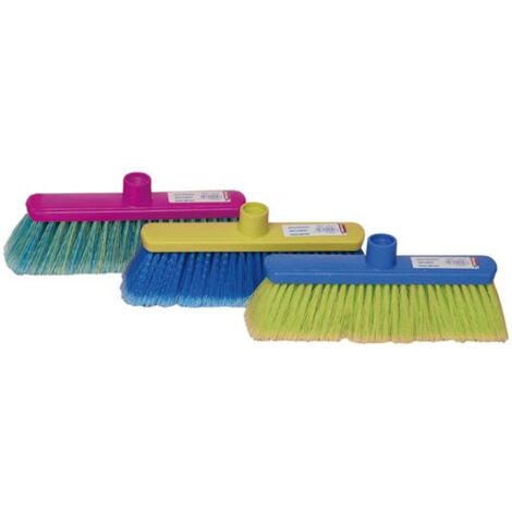 THOMAS - Balai gondole pvc fleuré