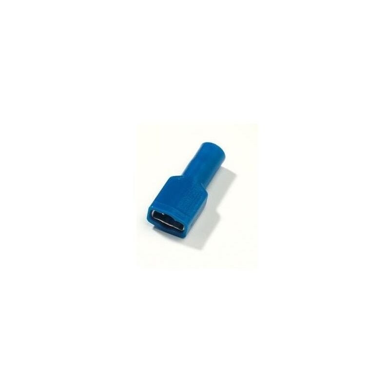 RB63V - Terminals (x100) female - section 1.5-2.5mm≤ - fully insulated - Blue - Thomas&betts