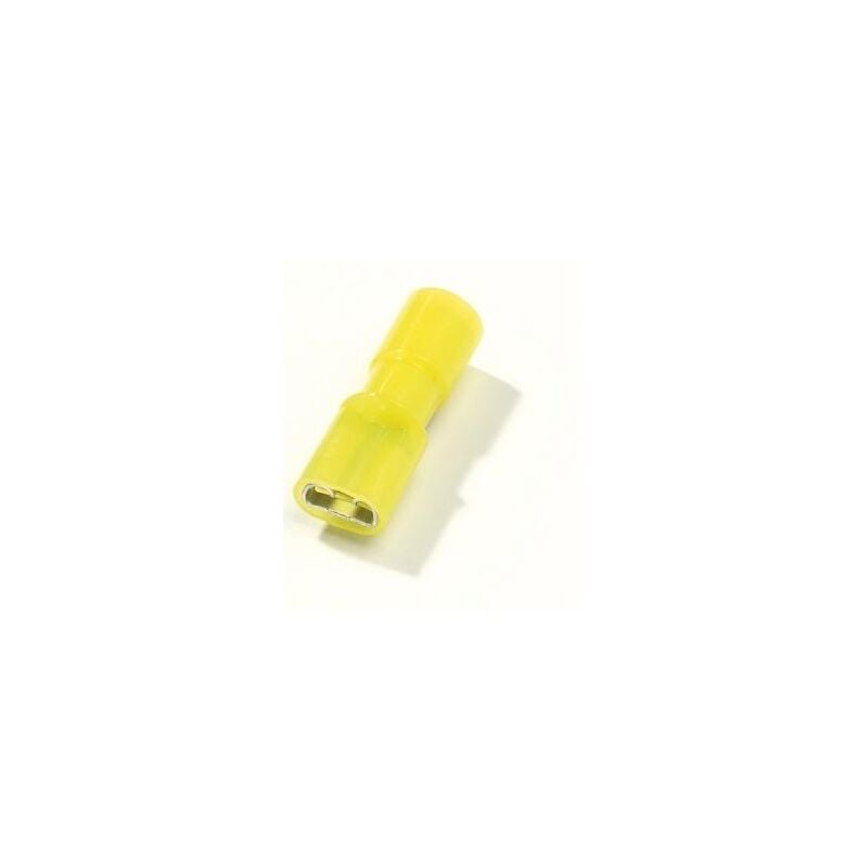 Thomas&betts - RC63V - Terminals (x50) female - section 4-6mm≤ - fully insulated - Yellow