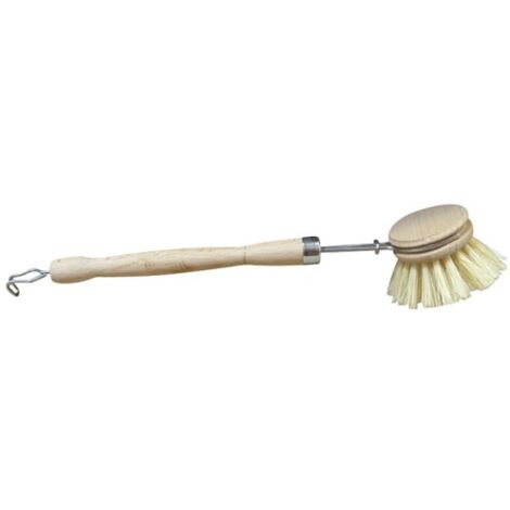 THOMAS - Brosse vaisselle bois ronde fibre naturelle