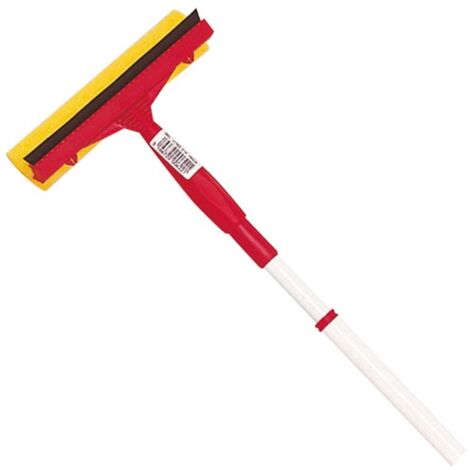 THOMAS - Lave vitre + éponge 21cm manche télescopique 2x0.80m