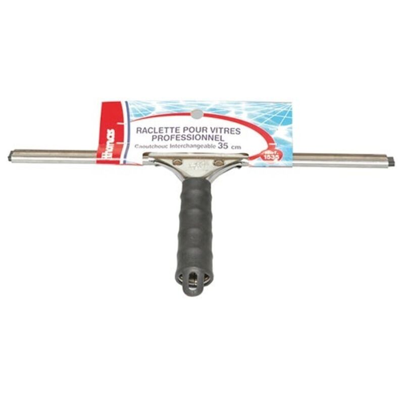 Raclette à vitre Inox - 35 cm - Brosserie Thomas