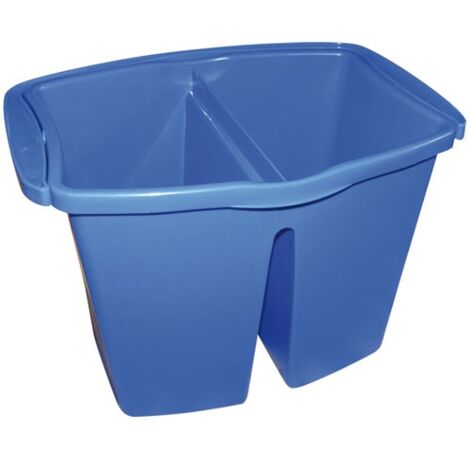 THOMAS - Seau double bac system pro - bleu - 2 x 7 L