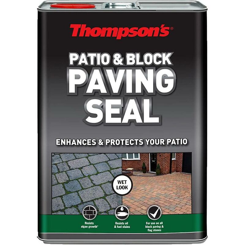 's Patio & Block Paving Seal - Wet Look - 5L - Thompson