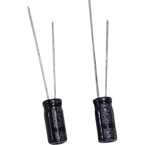 Thomsen Condensateur électrolytique sortie radiale 2.5 mm 22 µF 63 V 20 % (Ø x H) 6.3 mm x 11 mm 1 pc(s) W45899