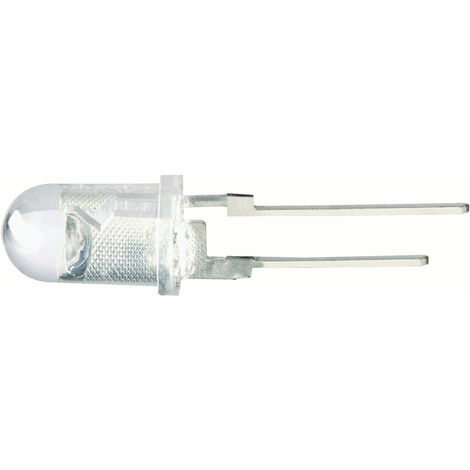 Thomsen LED-5-14000W/75° LED bedrahtet  Weiß Rund 5 mm 14000 mcd 75 ° 100 mA 3.5 V