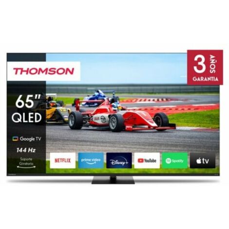 Thomson 65QG7C14 - TV QLED 65 (164 cm) - 4K UHD 3840x2160 - 144 Hz - Google TV - 2xHDMI 2.1 + 2xHDMI 2.0 - WiFi