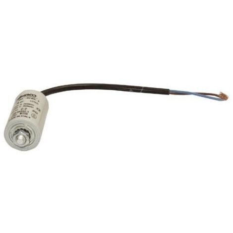Thomson – Condensateur 4µF étanche 450V – Pièce détachée pour congélateur – Longueur 57mm, diamètre 30mm – Technologie de démarrage fiable