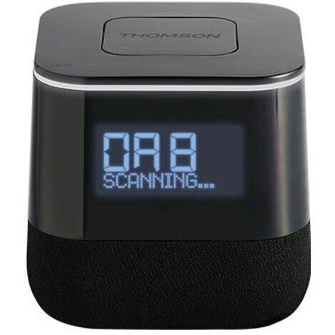 Thomson CR80DAB radio Orologio Digitale Nero