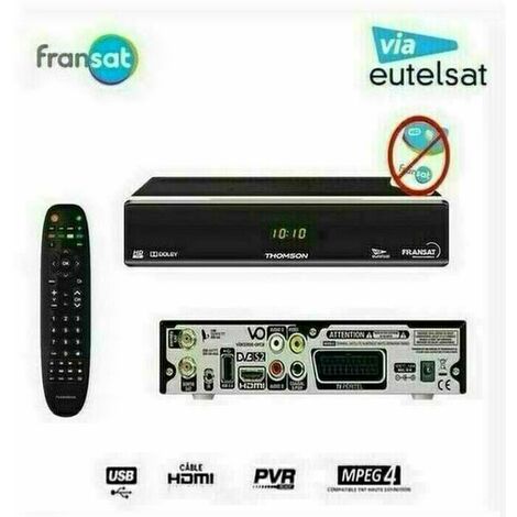 Décodeur TNT par satellite Philips DSR 3031+HDMI 1,5 M | Darty