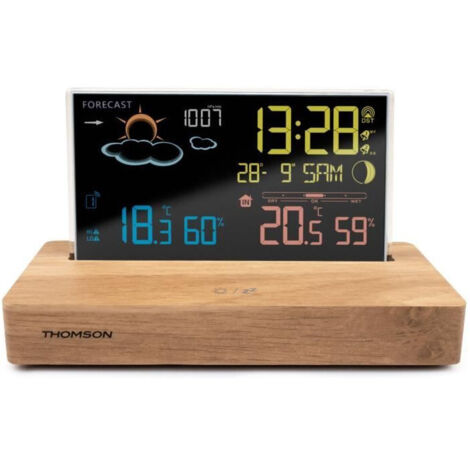 THOMSON Ssveglia Con Display Meteo Nero