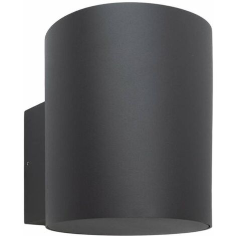 Thon-1 Lampada Da Parete Grigio Scuro Led 15W 3000 Marca Faro