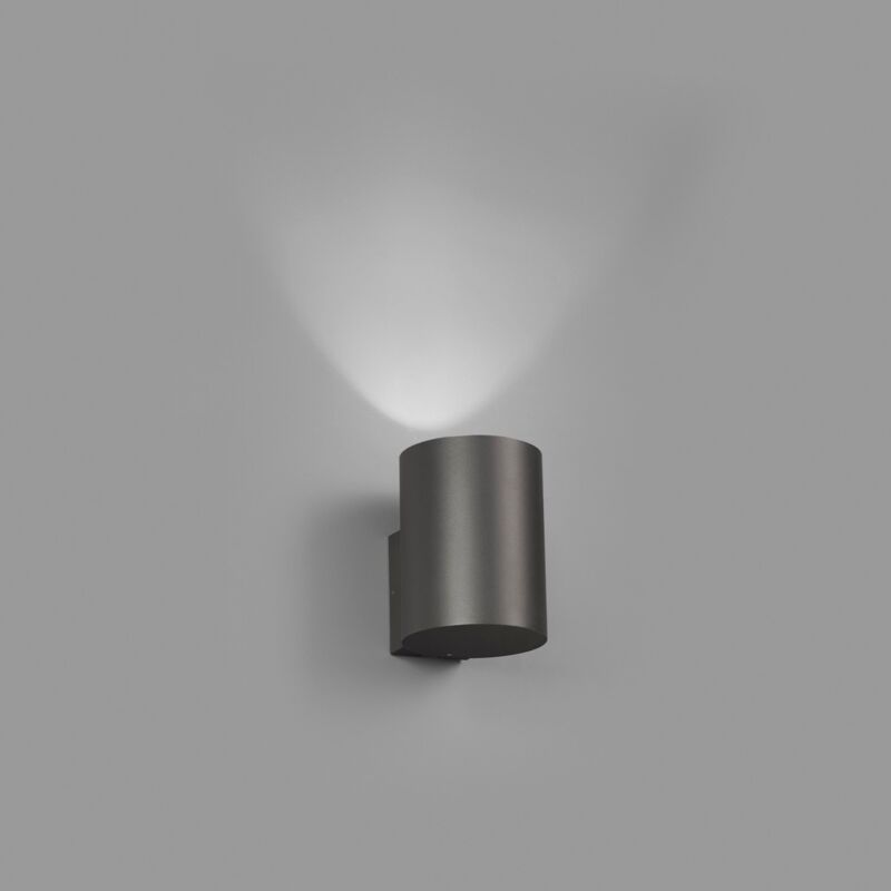 

Faro Barcelona - THON Aplique de pared exterior 70283 - GRIS OSCURO