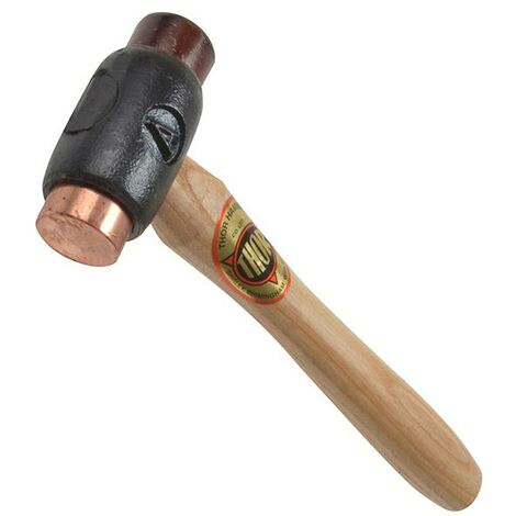 Thor 03-208 208 Copper / Hide Hammer Size A (25mm) 355g THO208