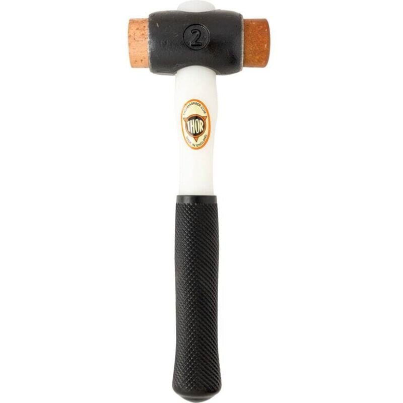 Thor - 03-212PH Size 2 Copper Hide Hammer Plastic Handle