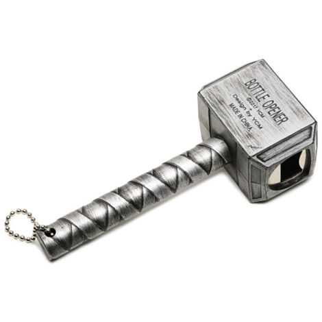 Thors Hammer Flaschenöffner für Bier und Limonade – Ideal für Partys, Strand und Bars