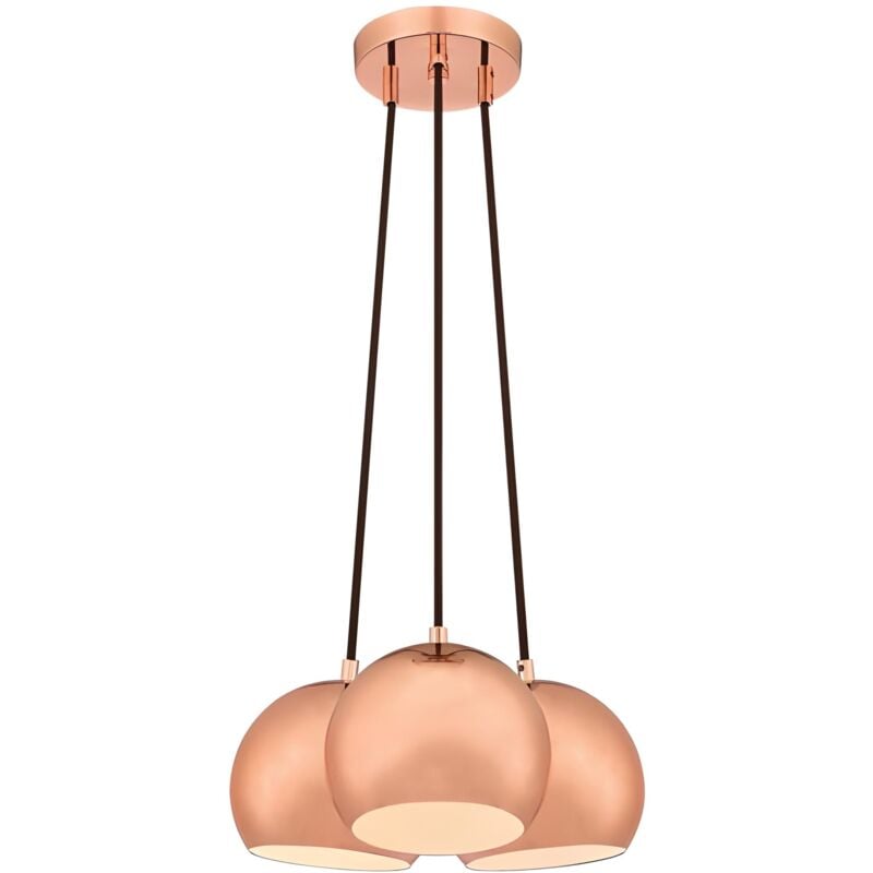 Westinghouse - Three-Light Cluster Pendant Copper