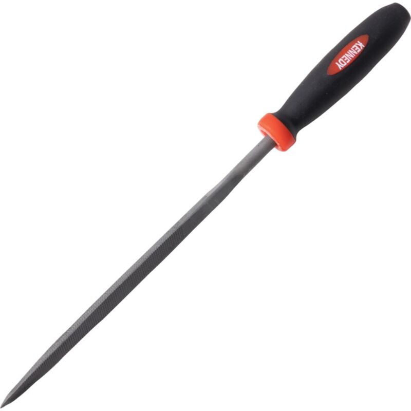 16CM (6.1/2') Three Square Cut 4 Needle File - Kennedy