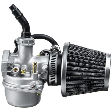THSIDNE Carburateur Carb 19mm + Filtre à Air pour Mini Moteur ATV Quad 50/70/90/110 / 125cc