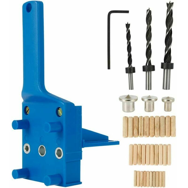 41pcs calibro per fori tascabili, 6/8/10 mm guida