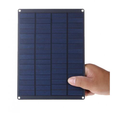 Wasserdichtes Solarpanel Solaranlage Inselanlage 5.5V80mA für Handyladegerät 