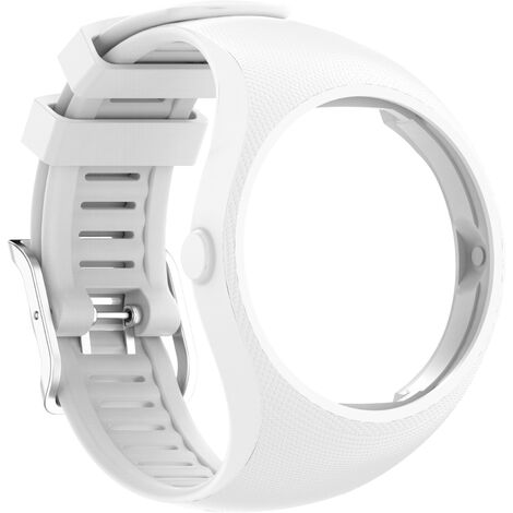 Thsinde Bracelet en Silicone Bracelet de Remplacement pour Polar M200 Smart Watch Gris