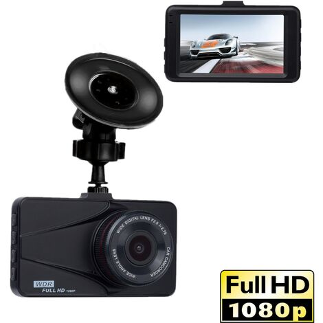 thsinde Car Camera, 3 Inch Full HD 1080P Wide Angle 170° Night Vision Front Rear Dual Car Camera with WDR, Motion Detection, Loop Recording