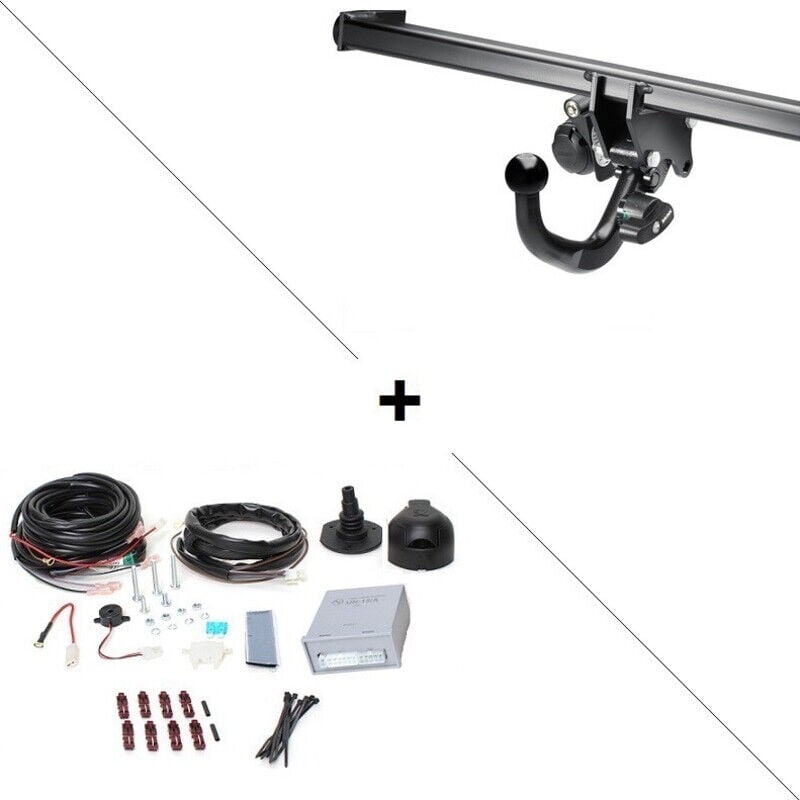 Attelage Mini (R56 01/07-07/14) rdsod + faisceau universel 7 broches + boitier électronique