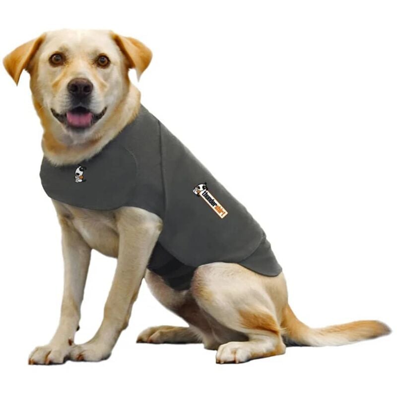 

Camiseta Antiansiedad Contra Mie2 para Perros Gris S - Thundershirt