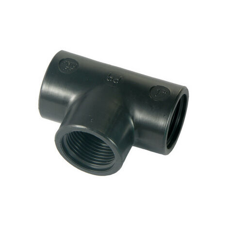 Ti a 90° in pp nero 1"