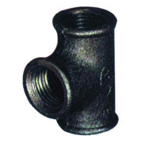 Ti In In Ghisa 90 Gradi Ff Zincato Fig.130 1-1/4"