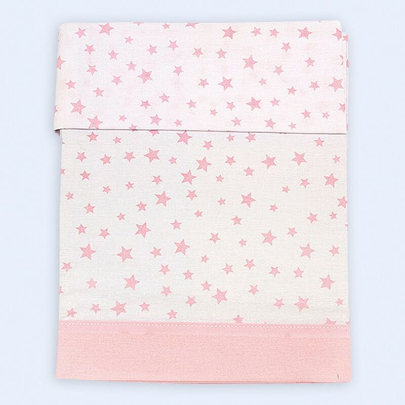 

Juego de sábanas Algodón 3p - Estrellas Cuna - 060x120 cm Algodón - Rosa - Cuna - 060x120 cm - Ti-tin