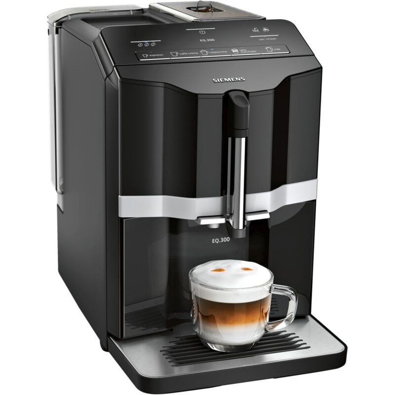 Ti351209Rw Cafetera Superautom�Tica, Eq.300, Negro En Oferta Siemens - Cafet. Ti351209Rw 15Bar Led Negro