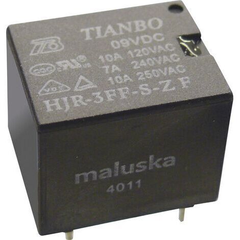 Tianbo Electronics HJR-3FF-24VDC-S-ZF Relais pour circuits imprimés 24 V/DC 15 A 1 inverseur (RT) 1 pc(s) X50162