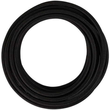 TIBELEC Fil tissu TIBELEC, tissu, noir