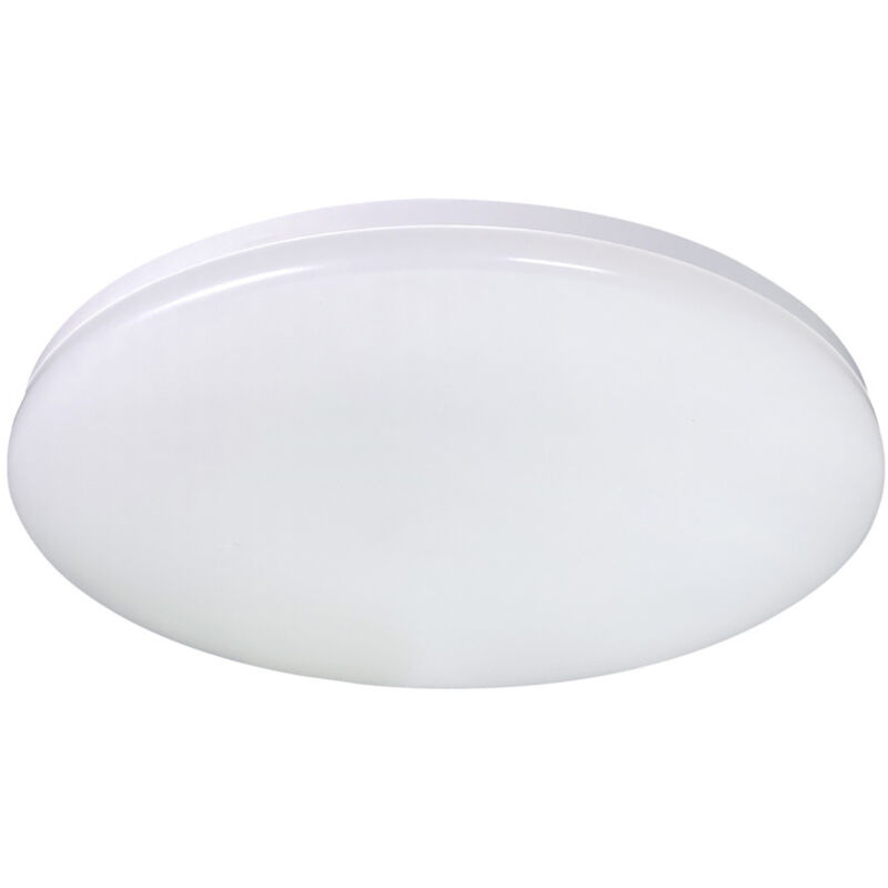 Merez Plafonnier led Rond Blanc 24W 2400LM Couleurs de Lumière Réglables IP54 – Éclairage Polyvalent et Moderne - Tibelec