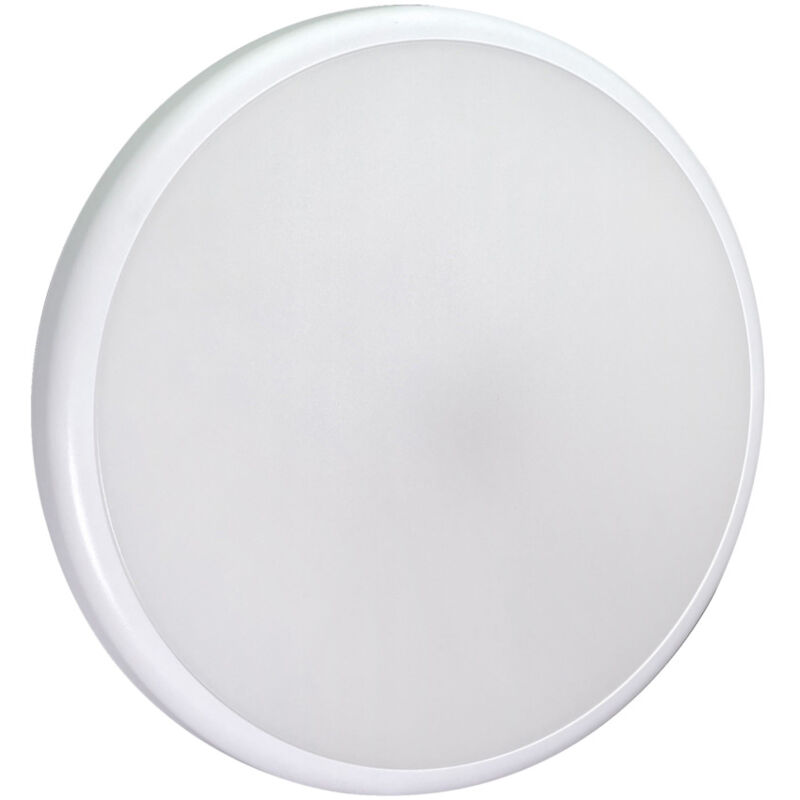 Mira Plafonnier led Rond Blanc 16W 1500LM avec Détecteur de Mouvement IP65 – Eclairage Pratique et Moderne - Tibelec