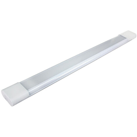Tibelec – Réglette LED 12W 900 lumens 4000K – Interrupteur on/off – Bornier de connexion intégrée – Éclairage sous meuble cuisine