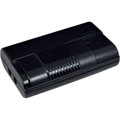 TIBELEC Variateur à pied noir 230V - L.100 X H.28MM