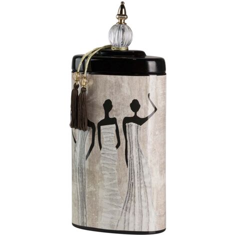 Tibor Ceramica Africanas 20X11X47 Cm