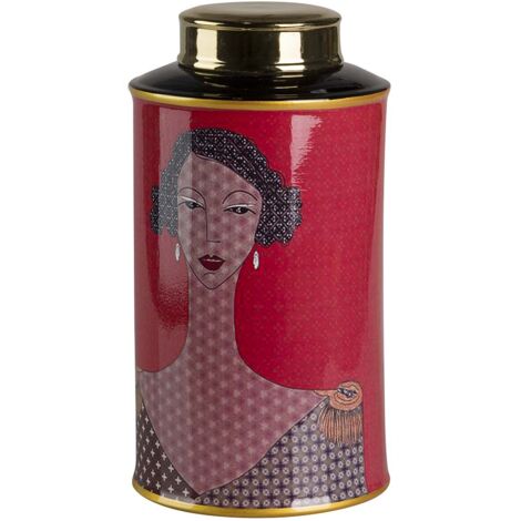 Tibor Ceramica Mujer 17X17X32 Cm