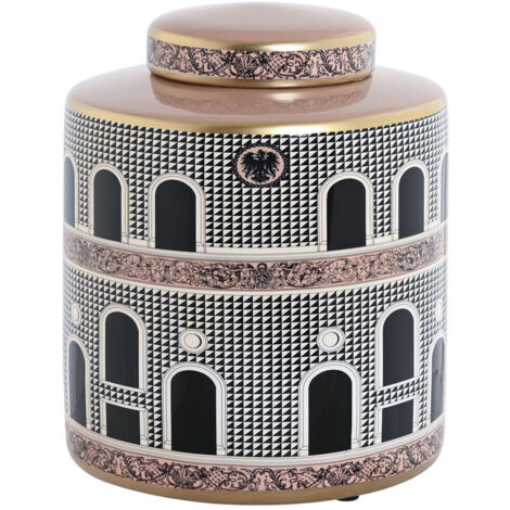 Tibor Porcelana 20X20X25 Puertas Multicolor