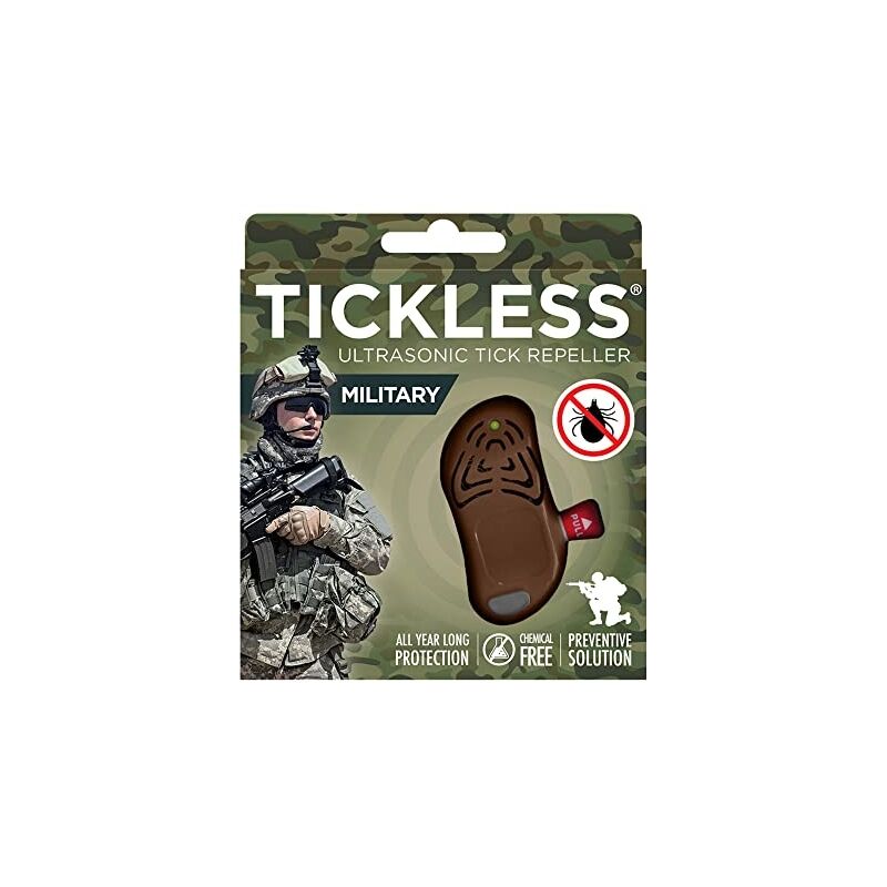 Tickless - military brown - a pile