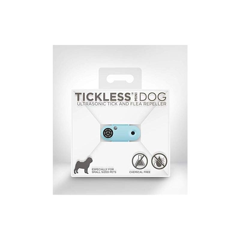 Tickless - mini - répulsif rechargeable ultrason anti-tiques et puces pour animaux de compagnie - bleu M01BLUE