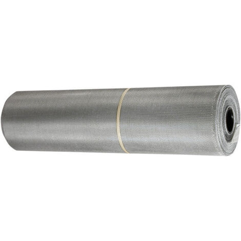 TIE ALU18X14H100 Tela Zanzariera in Alluminio maglia 18x14 altezza 100 cm rotolo 30 m