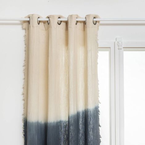 Tie &amp Dye Vorhang Inuit Dreams blau 140x260cm - Atmosphera créateur d'intérieur